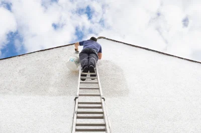 Peinture extérieure à Grosville — façades et ravalement